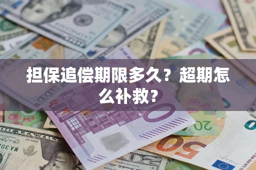 北京担保追偿期限多久？超期怎么补救？